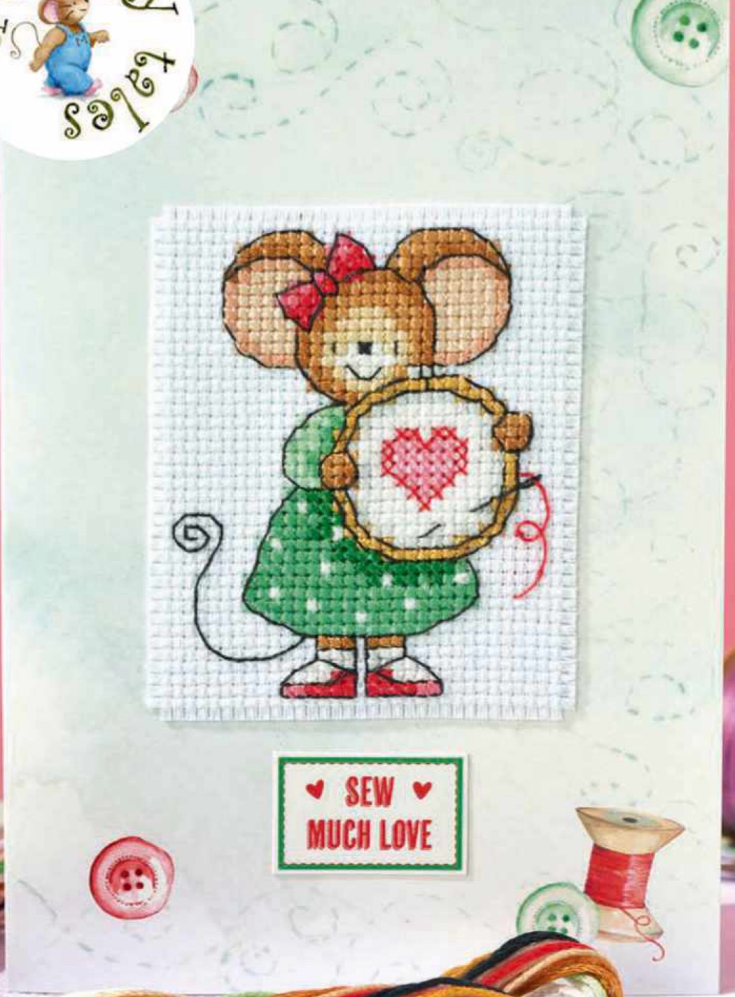 Lizzy the Stitcher Mouse